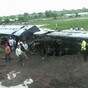 Photos show extent of devastating train derailment that killed dozens