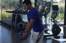 Video: Rory McIlroy's ankle injury looks to be well on the mend