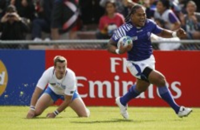 As it happened: Namibia vs. Samoa