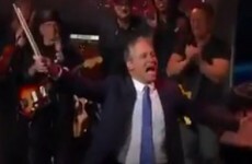 His moment of Zen: Bruce Springsteen brings down the curtain on Jon Stewart's last Daily Show