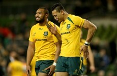 There was a brilliant Wallabies' front row try against the All Blacks
