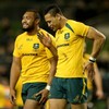 There was a brilliant Wallabies' front row try against the All Blacks