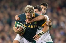 Jean de Villiers has to be one of the most unlucky men in rugby