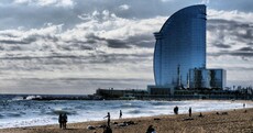 One man is commuting from Barcelona to London every day - and saves money doing it