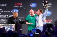 Conor McGregor v Jose Aldo set for 12 December in Las Vegas, says Dana White