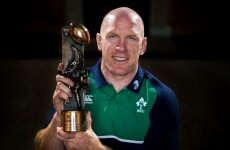 Paul O'Connell picked up another award for the mantelpiece this evening