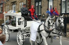 Superhero funeral held for seven-year-old boy who died on building site