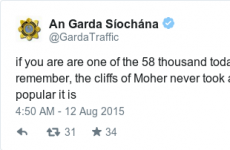Garda Traffic just tweeted a rather inspiring message for Leaving Cert students