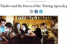 Tinder is NOT happy with this Vanity Fair article. Not happy at all