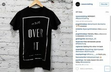 TK Maxx were forced to pull this 'Je suis over it' t-shirt after complaints