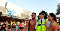 Here's how the British police sent to keep an eye on revellers in Magaluf are getting on