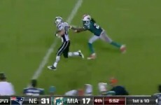 An NFL player got cut a day after he was torched on a 99-yard Patriots touchdown pass