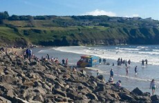 This ice cream man got himself into a sticky situation on a Donegal beach