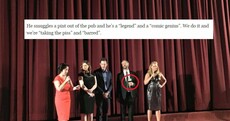 19 honest thoughts we had at the Irish Trainwreck premiere