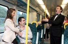 This woman is marrying her 'Train Boy' - and they had a special journey this morning