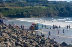 This ice cream man got himself into a sticky situation on a Donegal beach