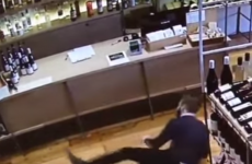 This guy's heroic dive to save a falling bottle of wine is going viral