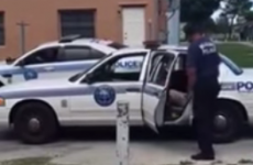 Cop suspended after video shows him beating handcuffed man