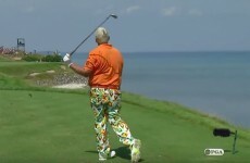John Daly threw his club into Lake Michigan after a disaster at the PGA