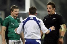 O'Driscoll pays tribute to McCaw after losing Tests record
