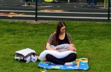 Hundreds of Irish babies were breastfed in public yesterday and nobody noticed