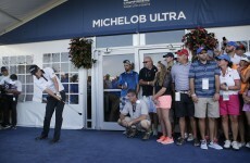 Matt Jones played a shot out of a hospitality tent as Day storms into lead