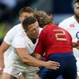 Slammin' Sam Burgess produced a pair of huge hits on his England debut