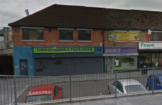 18-year-old woman pushed through glass window of kebab shop
