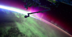 The best place to see the Northern Lights? From space...