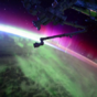 The best place to see the Northern Lights? From space...