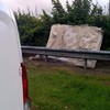 Gardaí dealt with thirty-one 999 calls about this at the weekend (yes, it's a mattress...)
