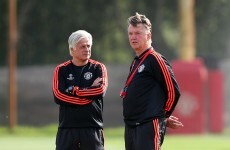 Pressure is all on Manchester United ahead of Champions League play-off, admits Van Gaal