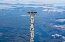 This elevator can bring you on a holiday into space*