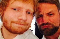 Ed Sheeran was a surprise guest at Ronan Keating's wedding... It's the Dredge