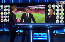 Gary Neville on the Benteke goal: 'They cock about with the offside rule every single year'