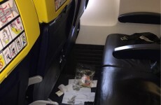 Ryanair passenger forced to sit next to vomit on 1.5 hour flight says he was 'definitely conscious of the smell'