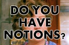 Do You Have Notions?