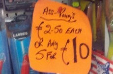 This Sligo shop is proudly selling some very kinky-sounding items