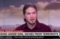 Man who hid under sink in Paris attacks slams media for 'revealing his location'