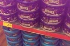 The Chr*stm*s chocolates have already arrived...