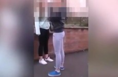 Scottish police investigate viral clip of teenage girl being hit and kicked