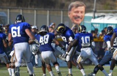 One of the NFL's best players took a haymaker to the face in a joint practise session
