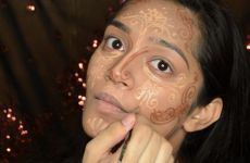 'Henna contouring' is the latest over-the-top makeup trend, and it's mesmerising