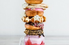 A photographer has wonderfully mocked the extreme milkshake trend