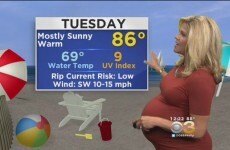 A pregnant TV reporter was called 'a sausage in casing' - here's her brilliant response