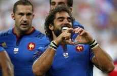 Yoann Huget showed that his boots are made for more than just stamping