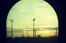 This German student didn't want to live in her gaff anymore, so now she lives on a train