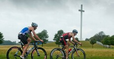All the best pictures as athletes brave the elements to complete Dublin City Triathlon