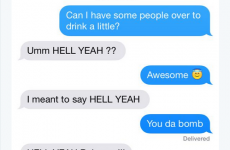 Teens are changing 'no' to 'HELL YEAH' in their mams' phones (with A++ results)
