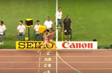 10,000m runner learns the hard way why you should never celebrate too early